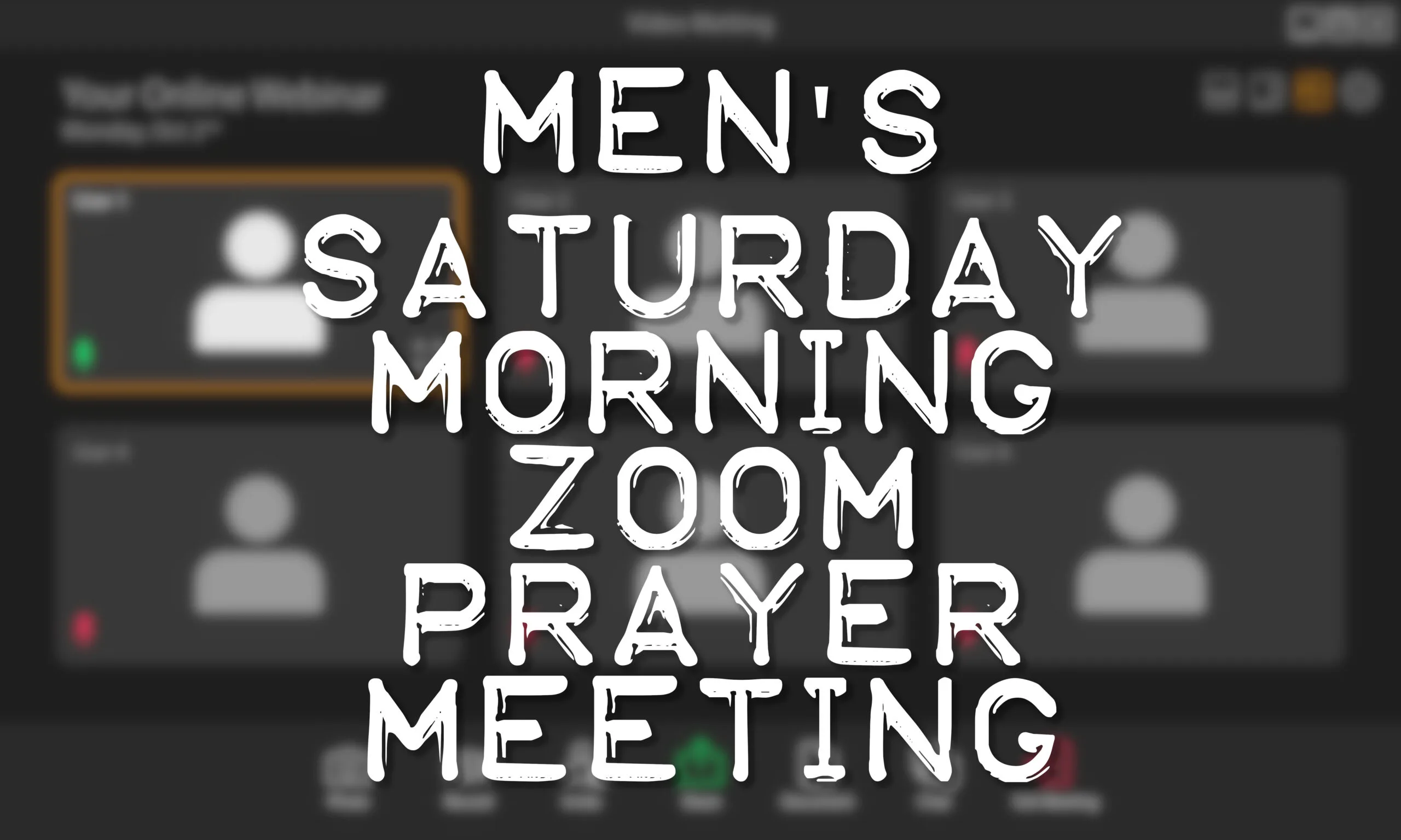 Men’s Zoom Meeting